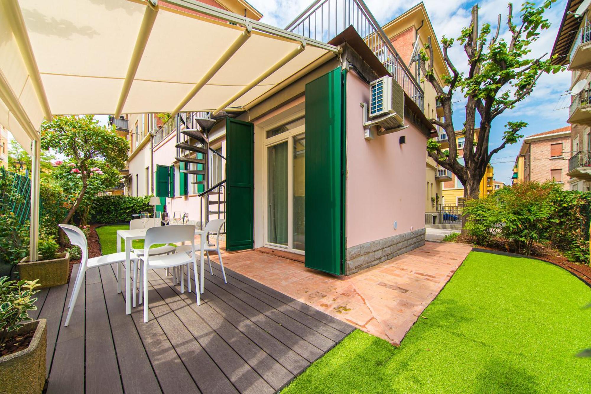 Urban Cottage Free Parking - Private Garden 博洛尼亚 外观 照片